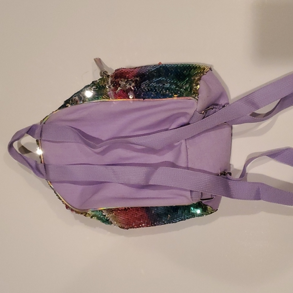 Mini sequin backpack - Picture 2 of 4